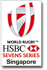 World Cup HSBC Sevens Series Singapore logo