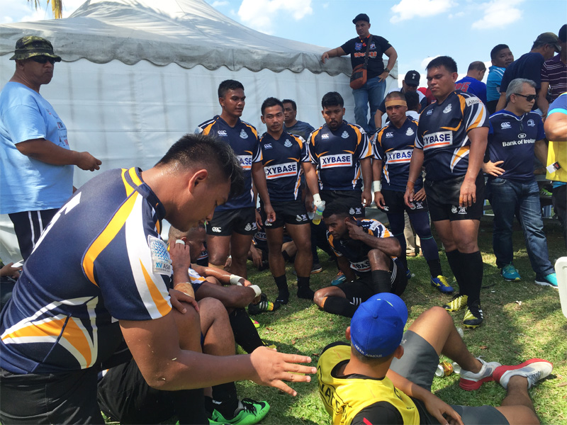 Pasukan PDRM kembali mengatur strategi di waktu rehat separuh masa pertama dan berjaya mengutip 10 mata namun gagal menempah slot separuh akhir.