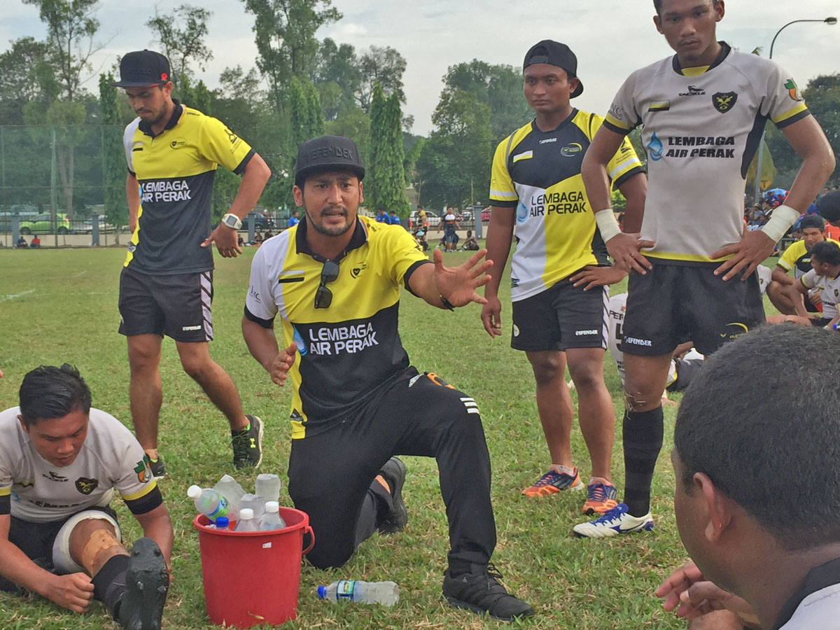 Sukandaily - 2016 Kejohanan Ragbi Piala Agong Ke-34 - Jurulatih Perak - Mohamad Nazeer Bin Mohamed Nesharah