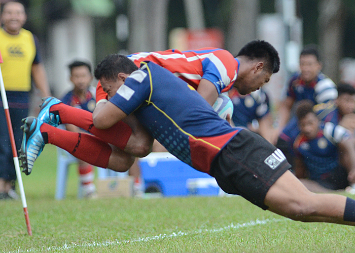 Sukandaily - Kejohanan Liga Ragbi Malaysia 2017 - UiTM Lions vs KSDBKL