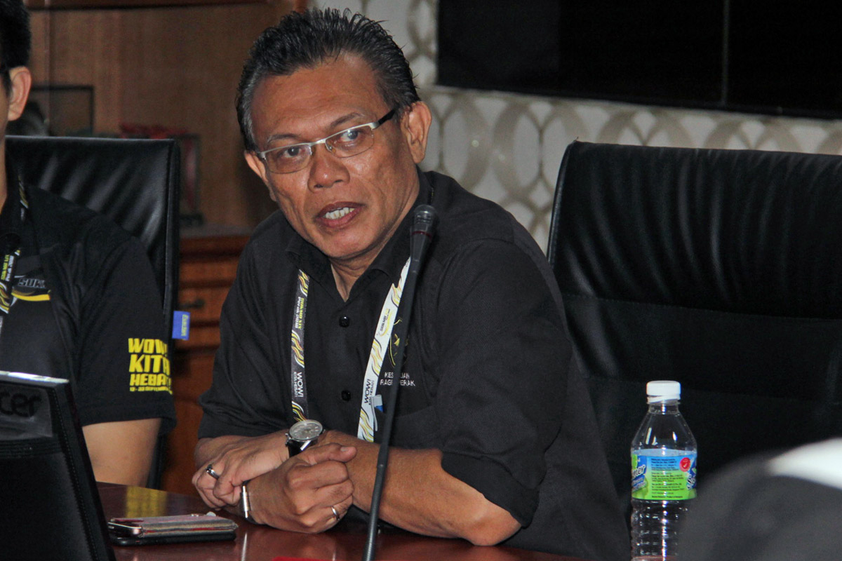 Timbalan Presiden Kesatuan Ragbi Perak; Encik Shamsul Munir Zaini. Kredit Foto - Sukandaily