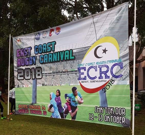 Karnival Ragbi Pantai Timur 2018 menutup tirai pada 27 Oktober 2018 yang lalu merupakan penganjuran kedua oleh Persatuan Ragbi Daerah Besut. Kredit Foto – Facebook.com/PERSATUANRAGBIBESUT